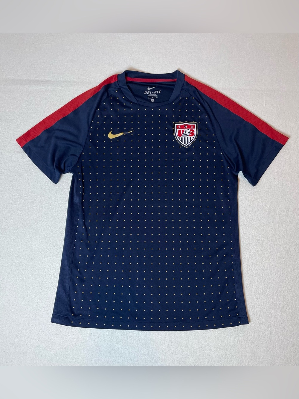 2011/2012 Nike Men’s United States Pre Match Soccer Jersey USMNT Size Small